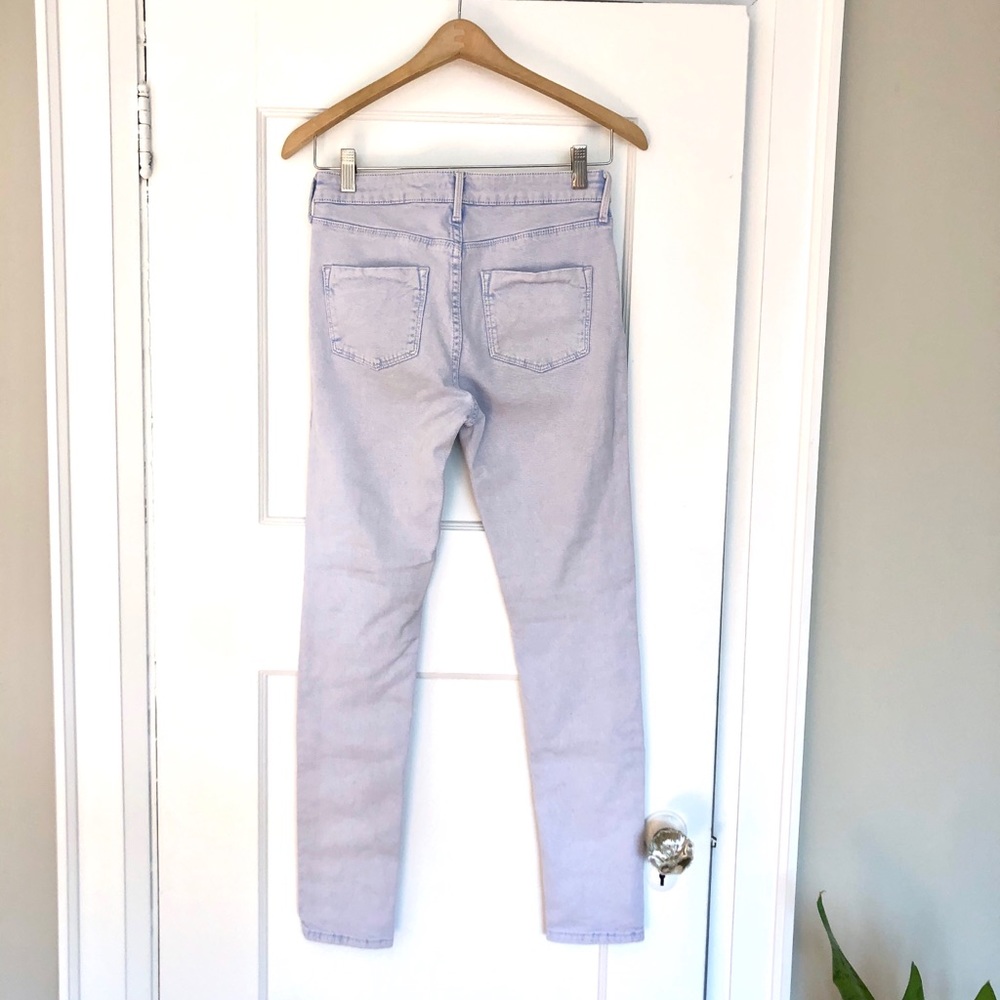 Topshop Moto Jaime Light Wash Skinny Jeans - Picture 3 of 8
